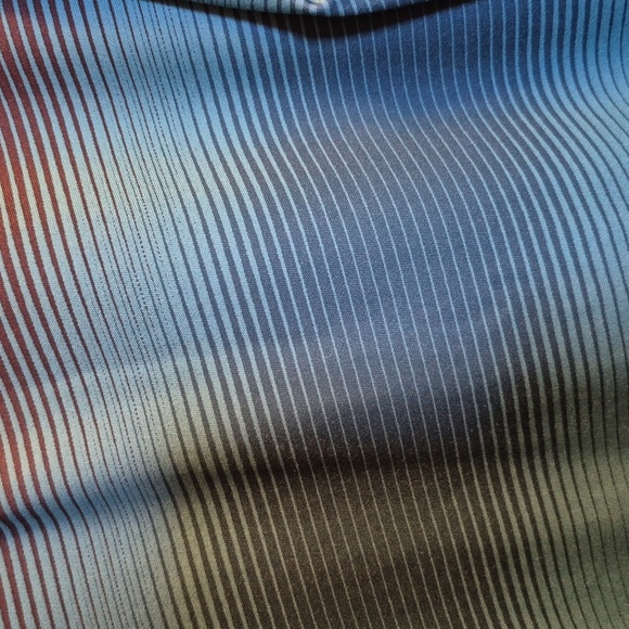 Perry Ellis Men's Blue Gradient Polo Shirt - Picture 3 of 8